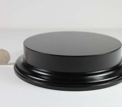Black MDF Round Base with 25mm upstand and 150mm Display Area