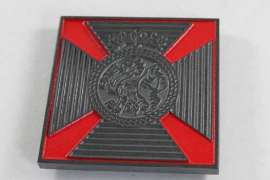 Slate Engraved Coaster quantity 4 of 100mm x 100mm x 10mm Duke of Edinburghs