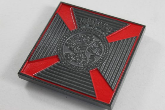 Slate Engraved Coaster quantity 4 of 100mm x 100mm x 10mm Duke of Edinburghs