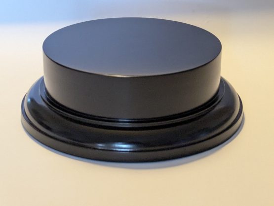 Round Black Trophy Base