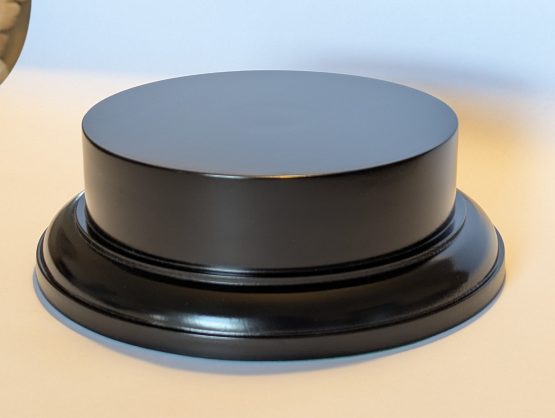Round Black Trophy Base or Extension - Image 3